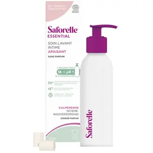 Saforelle Essential Soin Lavant Intime Apaisant Kit Complet | 2 x 6 g pas cher