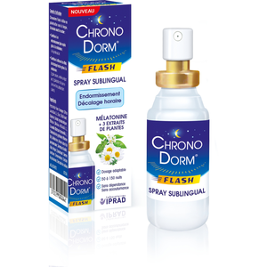 Chronodorm Flash Mélatonine Spray Sublingual 30ml pas cher