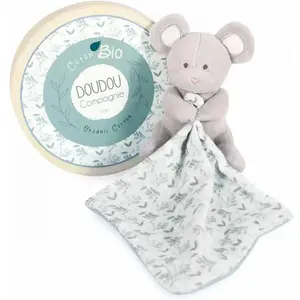 Doudou et Compagnie Doudou Botanic - Pantin Souris 15 Cm - Doudou Et Compagnie