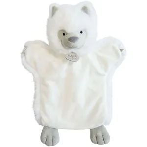 Doudou et Compagnie Doudou Et Compagnie Marionnette Loup Blanc pas cher