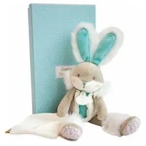 DOUDOU ET COMPAGNIE Lapin de sucre - Doudou Pantin Amande pas cher