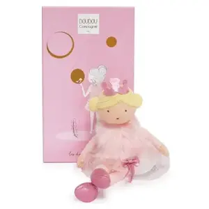 Peluche Doudou et Compagnie Demoiselle Précieuse Oriane 30 cm pas cher