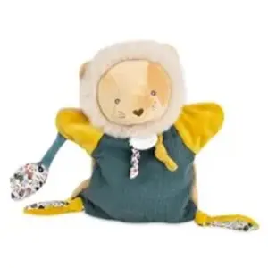 Doudou et Compagnie Marionnette Lion, 25cm pas cher