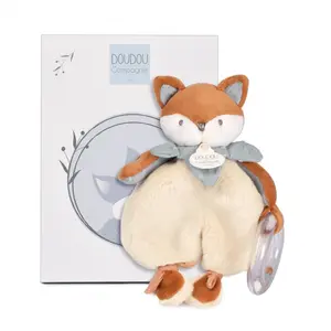 Doudou et Compagnie, Doudou, Timo Schmusetuch mit Rassel 18cm pas cher