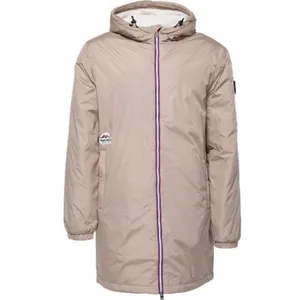 Parka Helvetica ELIOTT - Beige - Capuche en sherpa - Fermeture par zip... pas cher