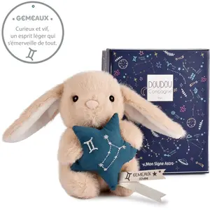 Doudou Astro Gémeaux (12 cm) pas cher