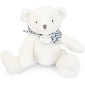Peluche L'Ours Doudou blanc (23 cm) pas cher
