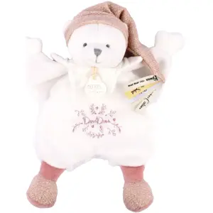 Doudou et Compagnie, Doudou, Schmusetuch rosegold 25cm pas cher