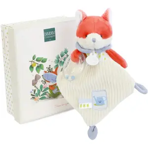 Doudou et Compagnie, Doudou, Fuchs Renard Schmusetuch mit Rassel 21cm pas cher