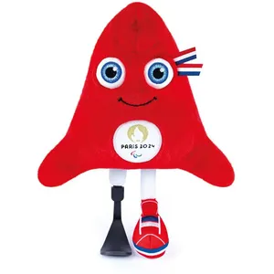 Doudou et Compagnie Peluche Mascotte Officielle Jeux Paralympiques Paris 2024 - 28 cmVendu parfnac-be