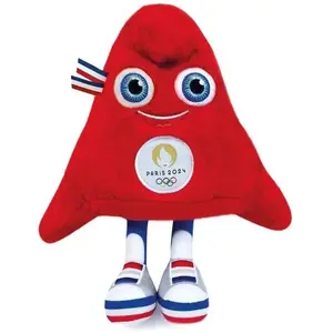 Doudou et Compagnie Mascotte Paris 2024 Peluche 23 Cm pas cher