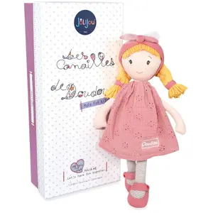 Jolijou - LES CANAILLES - poupées de chiffon - Suzette - rose - JJ6019 pas cher
