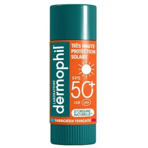 Dermophil Stick Lèvres Solaire FPS50+ 4g pas cher