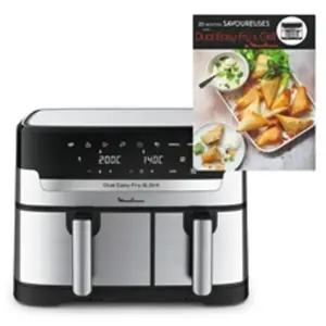 Moulinex Friteuse sans huile Moulinex YY5772FB + Livre de recettes pas cher