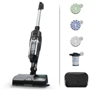 Aspirateur balai Rowenta X-Combo GZ3039WO Noir Reconditionné pas cher