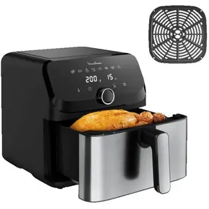 Friteuse sans huile Moulinex Easy Fry Mega EZ855D20-RA 7.5 L Argent Re... pas cher