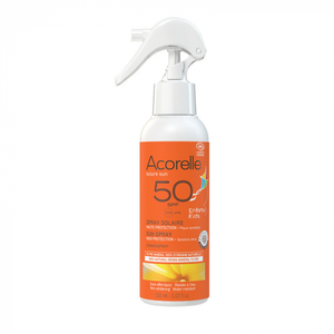 Acorelle Spray Solaire Enfants Bio SPF50 150ml pas cher
