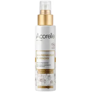 Acorelle Solaire Soin Préparateur de Bronzage Bio 100ml pas cher