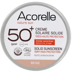 Acorelle Crème solaire solide beige spf50+ pas cher