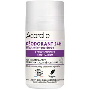 Acorelle Déodorant roll-on 24h peaux sensibles 50ml pas cher