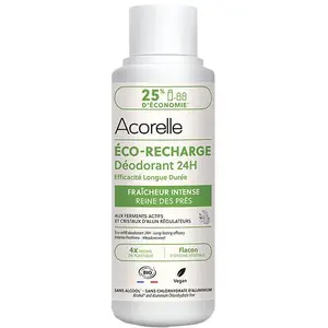 Acorelle Recharge déodorant roll-on 24h fraîcheur intense 100ml pas cher