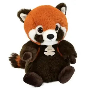 Histoire d'Ours Peluche Panda roux Les Doux Stretch (20 cm) pas cher