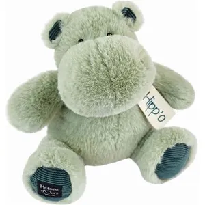 histoire d'ours Les Hippos Peluche Vert Amande 25 Cm De Histoire D'ours pas cher