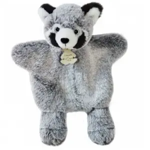 Histoire d'Ours Peluche marionnette Panda roux Sweety Mousse (25 cm) pas cher