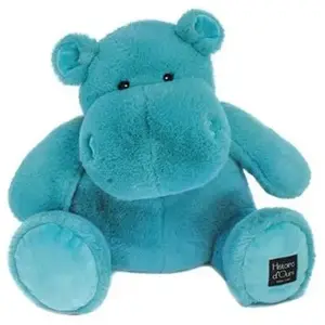 Comparateur de prix : Histoire d'ours Doudou Hippopotame UNITED vert emeraude 40 cm