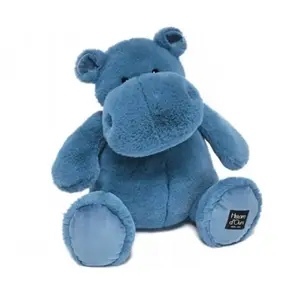 Comparateur de prix : Peluche hippopotame - 40CM Bleu Histoire d'ours