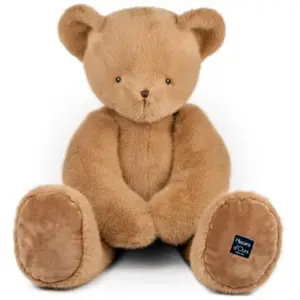 Peluche ours Clémentin Praline Cacahuète (80 cm) pas cher