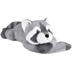 Peluche géante Raton Laveur lesté PODCOLL (75 cm) pas cher