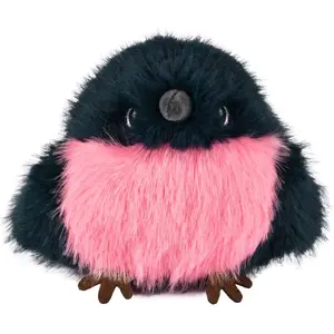 Peluche LES CUI-CUI PARADIS Rouge-gorge (15 cm) pas cher