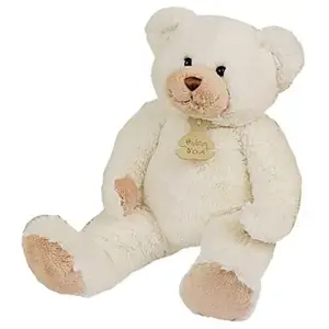 Histoire d'Ours Peluche Calin'Ours Ivoire 25 cm pas cher