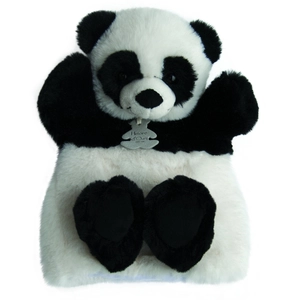 Histoire d'Ours Doudou et Compagnie Doudou Et Compagnie Douce Marionnette - Panda pas cher