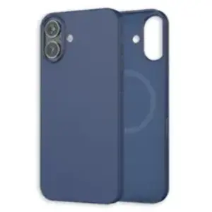 Coque en Silicone WeFix compatible MagSafe pour iPhone 16 Plus Bleu pas cher