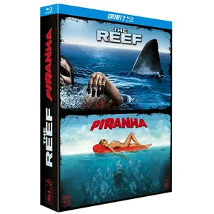 Wild Side The Reef - Piranha - Bipack Blu-Ray pas cher
