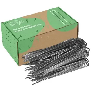 SKYLANTERN Lot de 200 Agrafes Toile de Paillage pas cher
