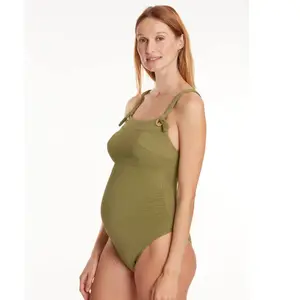 Maillot de bain de grossesse Cruise CACHE-COEUR vert LVendu parvertbaudet