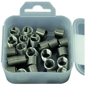 Boite de 10 inserts M12x175 Inox pour réparation filetage - OM 0456 - CLAS Equipements pas cher