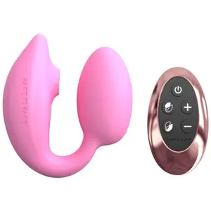 Stimulateur Clitoris et Point G Wonderlover Rose   pas cher