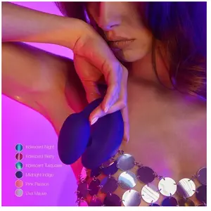 Stimulateur Clitoris et Point G Wonderlover Love to Love Indigo   pas cher
