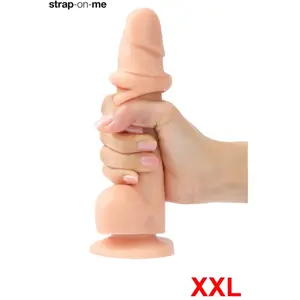 Strap-on-Me Sliding Skin Realistische Dildo - Beige - maat XXLVendu parbol