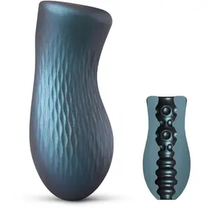 Dorcel - Sili-Cup - Dual Sensation Masturbator - Siliconen - Blauw Met... pas cher