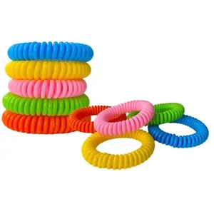 Bracelet citronnelle (10 pièces) - VENTEO - Résiste à leau  - Pack de 10 Bracelets pour Adultes et Enfants - Taille unique pas cher