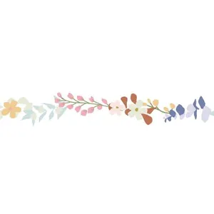 Mimi'lou Frise adhésive fleur Liv (5 m) pas cher