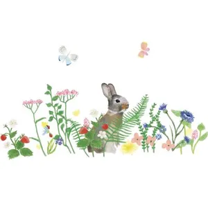 Mimi'lou Stickers Easy lapin (30 x 30 cm) pas cher