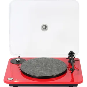 Comparateur de prix : Platines vinyle hi-fi Elipson Chroma 400 RIAA BT Rouge laqué