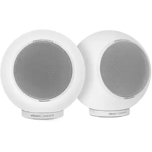 Enceintes bibliothèque Elipson Planet L Performance 2.0 Blanc mat (la ...