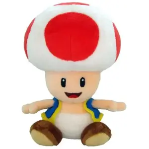 Nintendo HISAB JOKER Peluche - SANEI - Toad Red - Mixte - Plush - Intérieur pas cher